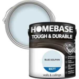 Homebase Paint Homebase Tough & Durable Matt Paint - Blue Dolphin 2.5L