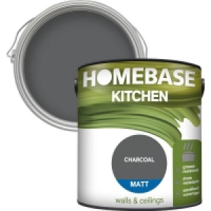 Homebase Paint Homebase Kitchen Matt Paint - Charcoal 2.5L