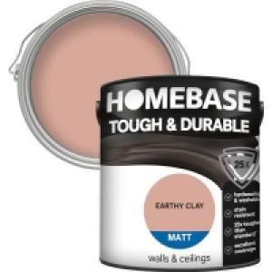 Homebase Paint Homebase Tough & Durable Matt Paint - Earth Clay 2.5L
