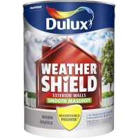 Homebase Weathershield Dulux Weathershield Masonry Paint - Warm Truffle - 5L