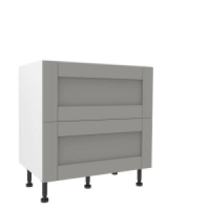 Yes Classic Shaker Sage 800mm Pan Drawer Premium Unit