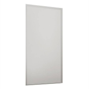 Loft Sliding Wardrobe Door White Panel with White Wood Effec £110.00