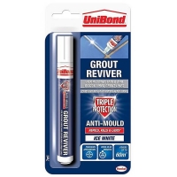 Homebase Unibond UniBond Anti Mould Grout Pen White - 7ml