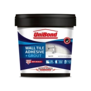 UniBond UltraForce Wall Tile Adhesive & Grout White 1.38kg