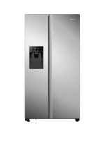 LittleWoods Hisense RS694N4TCF 91cm Wide, Total No Frost, American Style Fridge 
