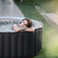 HomeBargains  MSpa: Silver Cloud Hot Tub - 4 Person