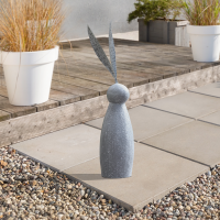 HomeBargains  Jardin: Stone Animal Decoration - Rabbit