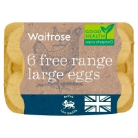 Waitrose  Waitrose Eggs British Blacktail Free Range Large