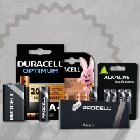 InExcess  Procell & Duracell Batteries - AA, AAA & 9V