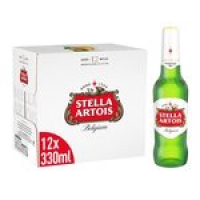 Morrisons  Stella Artois Premium Lager Beer Bottles
