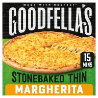 Iceland  Goodfellas Stonebaked Thin Crust Margherita Pizza 345g