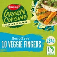 Iceland  Birds Eye Green Cuisine Meat Free Veggie Fingers 10 Pack