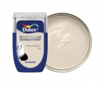Dulux Easycare Washable & Tough Paint - Natural Hessian Test