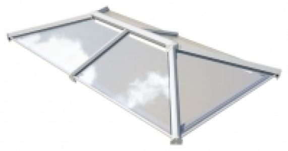 Eurocell 2 Bar Skypod - 1.5m x 3m - White