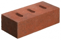 Wickes  Marshalls Red/Black Portmore Claret Perforated Facing Brick 