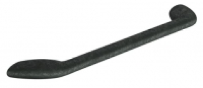 Wickes Piper Industrial Strap Handle - Polished Nickel 160mm