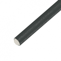 Wickes  Wickes PVCu Qudrant - Anthracite Grey 17.5mm x 2.5m