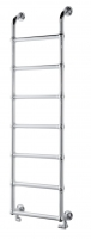 Wickes Upton Victorian Chrome Towel Radiator - 900 x 500mm