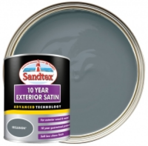 Wickes  Sandtex 10 Year Exterior Satin Paint - Seclusion - 750ml