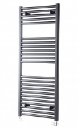 Wickes Pisa Anthracite Towel Radiator - 1200 x 600mm