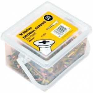 Wickes Drywall Screws Zinc Plated - 38mm Pack of 500