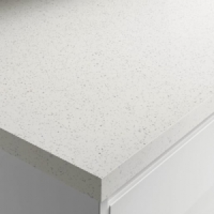 Wickes  Wickes Gloss Laminate Worktop - Strasse Blanc 600mm x 38mm x