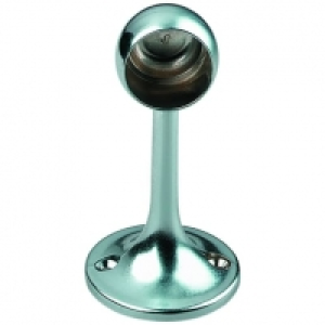 Wickes Interior Wardrobe Rail Deluxe Socket - 25mm Chrome Pa