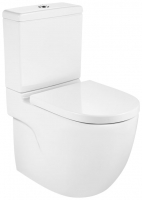 Wickes  Meridian Easy Clean Close Coupled Fully Shrouded Compact Toi