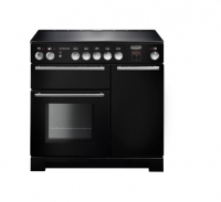 Wickes  Rangemaster Infusion 90cm Induction Range Cooker - Black wit