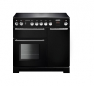 Rangemaster Infusion 90cm Induction Range Cooker - Black wit