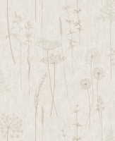 Wickes  Superfresco Easy Meadow Natural Decorative Wallpaper - 10m