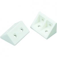 Wickes  Wickes Rigid Joint Blocks - White Pack of 20
