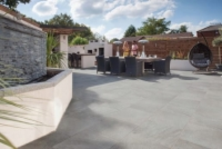 Marshalls Symphony Smooth Grey Porcelain Paving Patio Pack -