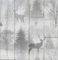 Wickes  Superfresco Easy Highland Plank Grey Decorative Wallpaper - 
