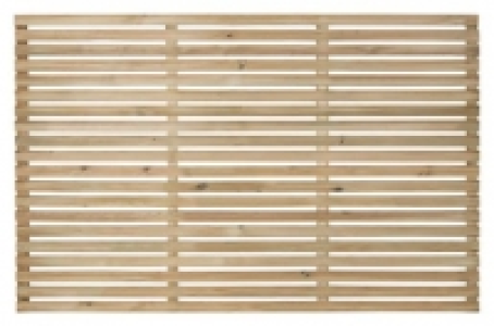 Wickes  Forest Garden Single Slatted Fence Panel - 6 x 4ft Pack of 5