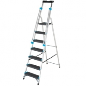 Wickes  Tb Davies Trade Pro 7 Tread Aluminium Platform Stepladder