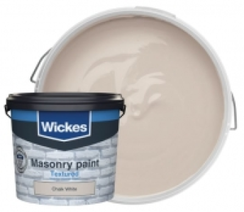 Wickes Masonry Textured Chalk White 5L