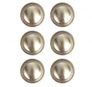 Wickes  Wickes Ring Cabinet Door Knob - Brushed Nickel 35mm Pack of 