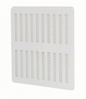 Wickes  Manrose Hit & Miss PVC Vent - White 225 x 225mm