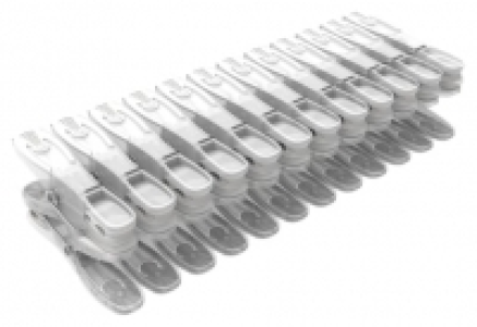 Wickes  RotaSpin Large Gentle Grip Washing Line Pegs - Pack of 40