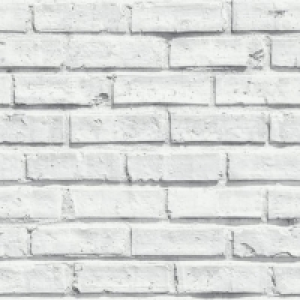 Arthouse White Brick Wallpaper 10.05m x 53cm