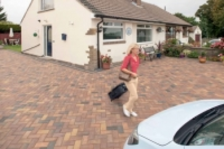 Marshalls Driveline Priora Driveway Block Paving Ochre - Sam