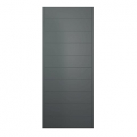 Wickes  JCI Ultimate Oslo External Hardwood Door Grey with Handle 19