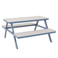 Homebase Self Assembly Required Picnic Bench - Navy