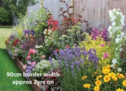 Wickes  Garden on a Roll Wildlife Plant Border - 600mm x 3m