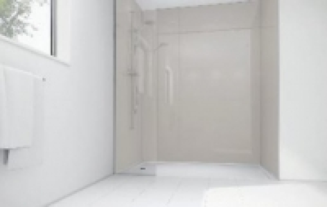 Mermaid Sugar Acrylic 3 sided Shower Panel Kit 900mm x 900mm £1,187.00