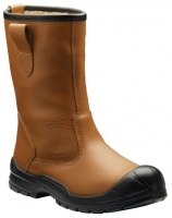 Wickes  Dickies Dixon Lined Safety Rigger Boot - Tan Size 11