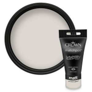 Homebase Crown Crown Breatheasy Smoked Glass - Matt Standard Emulsion Paint