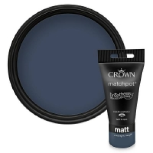 Crown Feature Wall Breatheasy Midnight Navy - Matt Paint - 4
