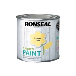 Water Based Ronseal Garden Paint - Lemon Tree 250ml
